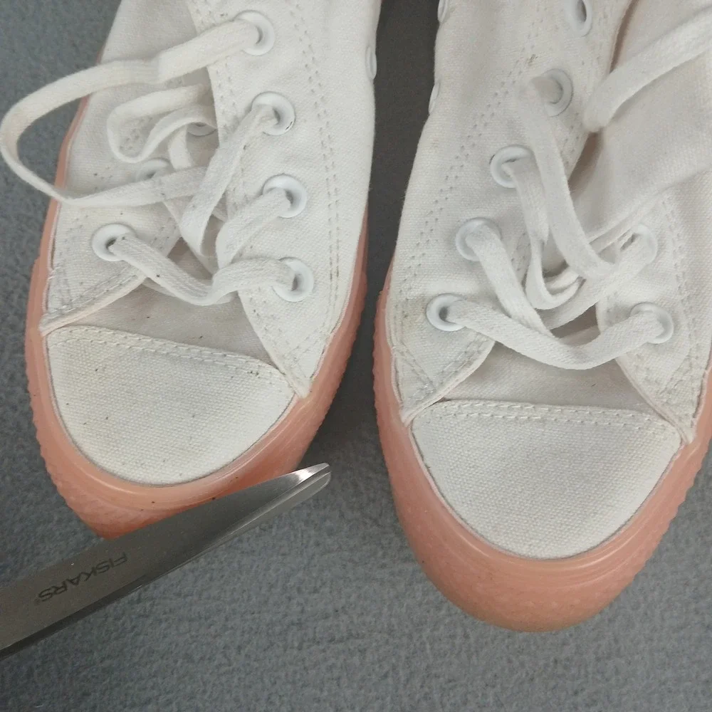 Converse Chuck Taylor All Star Hi 560645C Womens 7‎ Comfort Shoes White Sneakers